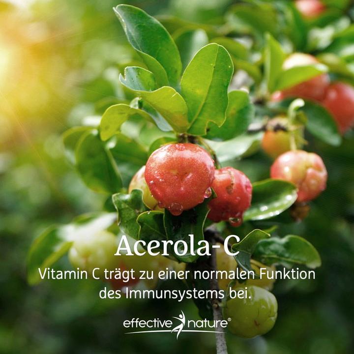 Produktbild Effective Nature Acerola mit Vitamin C (150 Stück, Tabletten, 150 g)