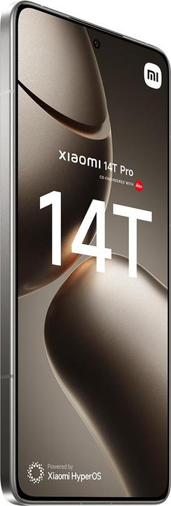 Produktbild Xiaomi 14T Pro (512 GB, Titan Gray, 6.67", Dual SIM, 50 Mpx, 5G)