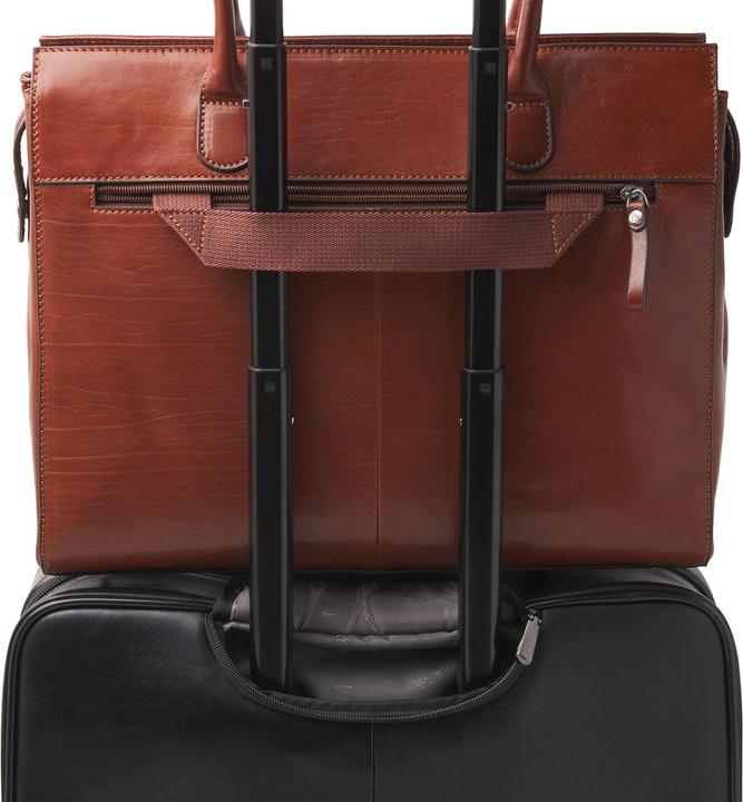 Image du produit Castelijn & Beerens & Beerens - Gaucho Ellen Schoudertas 15,6 RFID | cognac -