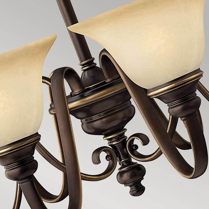 Immagine prodotto Elstead Lighting Lampadario Cello E27 a 6 luci in bronzo antico (80.60 cm)