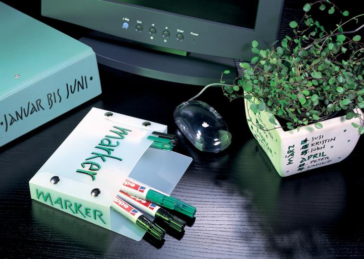 Immagine prodotto Edding Marcatore permanente 3000 (Verde oliva, 1.50 mm, 1 x)