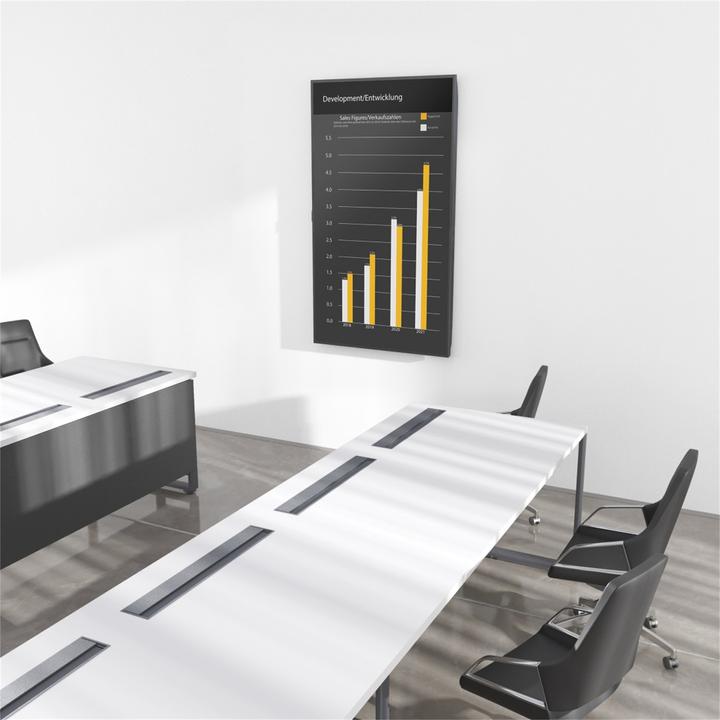Produktbild Hama TV-Wandhalterung für Hoch- und Querformat, 203 cm (80"), Schwarz (Wand, 80", 50 kg)
