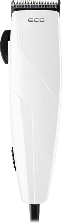 Produktbild ECG ZS 1020 Baltas Haarschneider mit Kabel, Nerūdijantis plienas feste und bewegliche Klingen, 6 Kammauf
