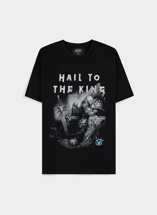 Immagine prodotto Difuzed World Of Warcraft - Maglietta a maniche corte da uomo Hail To The King - L (L)