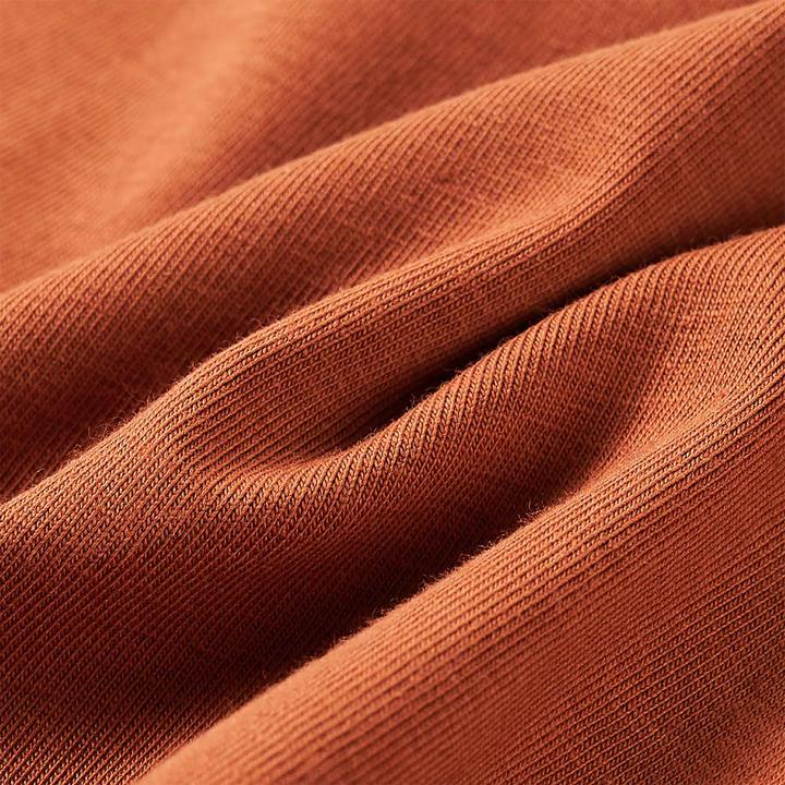Actual product image VidaXL Children's long-sleeved shirt Cognac 104,Material: 95 % cotton. 5 (104)
