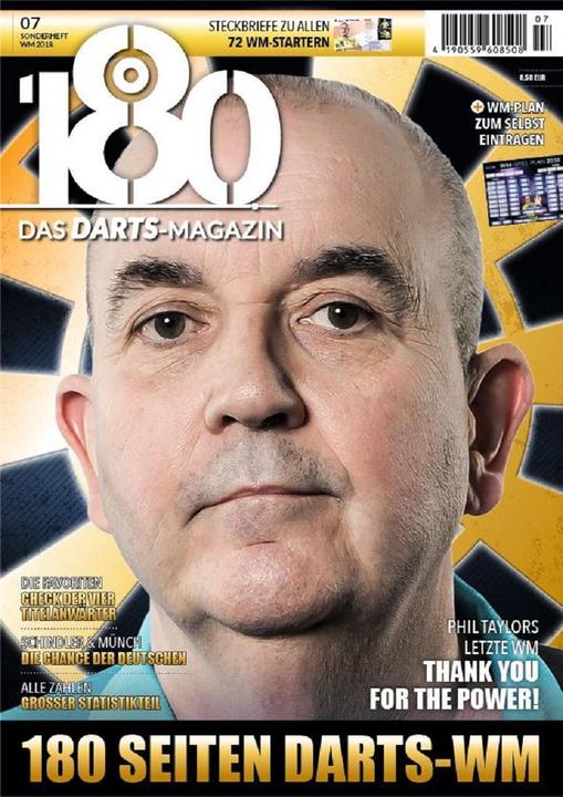 Produktbild Bull's 180 Das Dart-Magazin - Sonderheft WM 2018