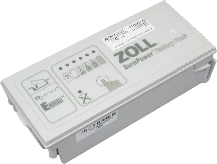 Produktbild AccuCell Akku Zoll Defibrillator AED Pro, E-Serie (1 Stk., Gerätespezifisch, 5800 mAh)