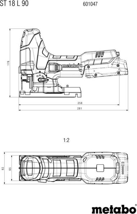Actual product image Metabo ST 18 L 90