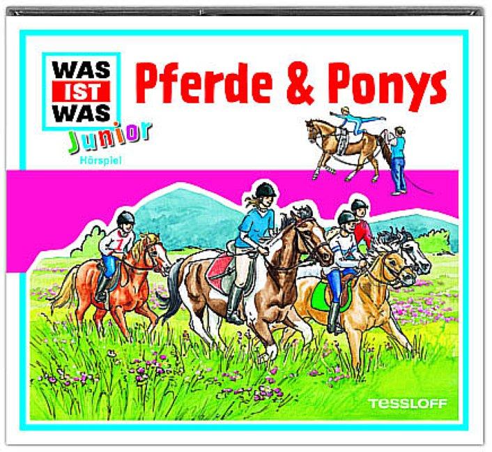Produktbild Was ist Was JUNIOR - Pferde & Ponys (CharlotteHabersack, FriederikeWilhelmi, Luis-MaxAnders, Deutsch)