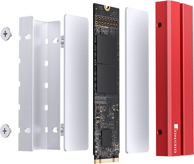Actual product image Jonsbo M.2-6 - Red