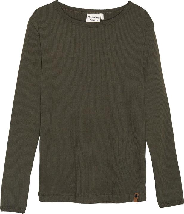 Minymo MIT-shirt LS Rib - 133232