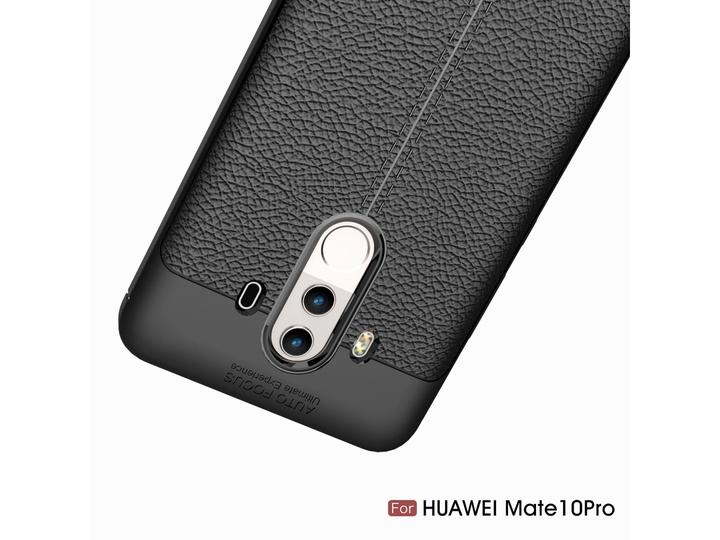 Actual product image Screenguard Huawei Mate 10 Pro Sleeve Leather Design TPU Cover (Mate 10 Pro)