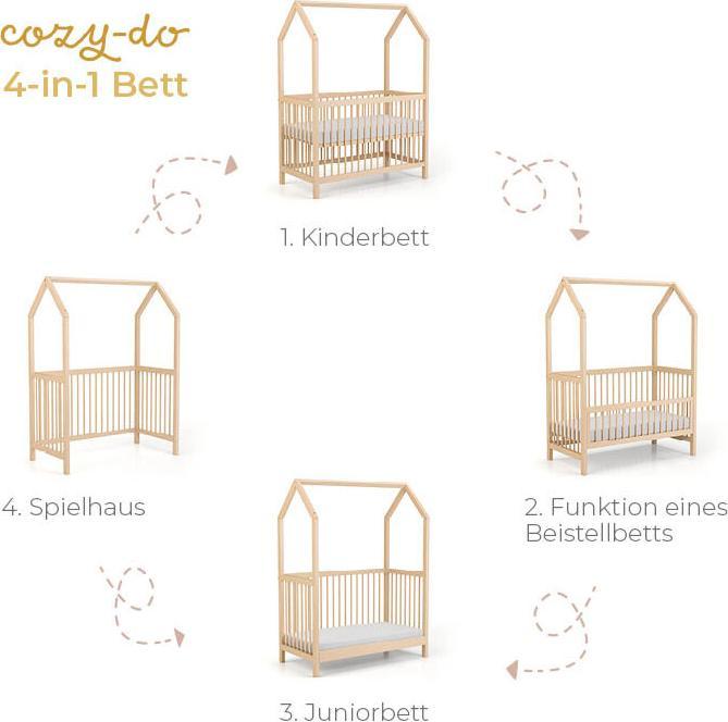 Produktbild Geuther 4-in-1 (60 x 120 cm)