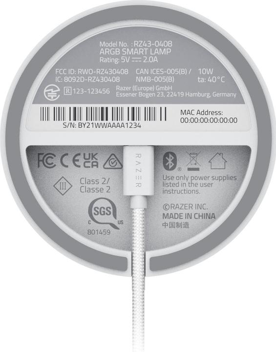 Produktbild Razer Aether Smart Lamp Pro - LED-Leuchte mit Mehrzonen-Beleuchtung (500 lm)