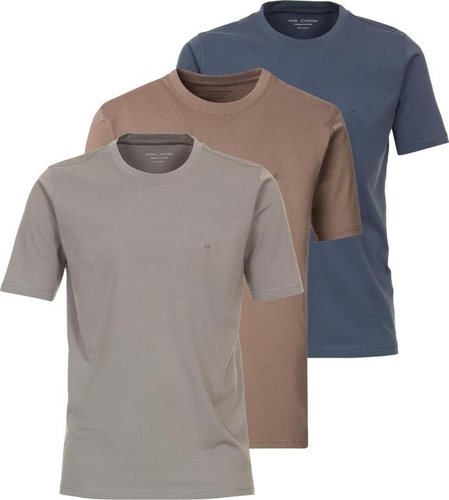 Beige, Grau, Blau