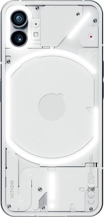 Produktbild Nothing Phone (1) (8GB) (256 GB, Weiss, 6.55", Dual SIM, 50 Mpx, 5G)