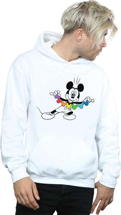 Image du produit Disney - Sweat à capuche MICKEY MOUSE RAINBOW CHAIN - Homme (5XL)