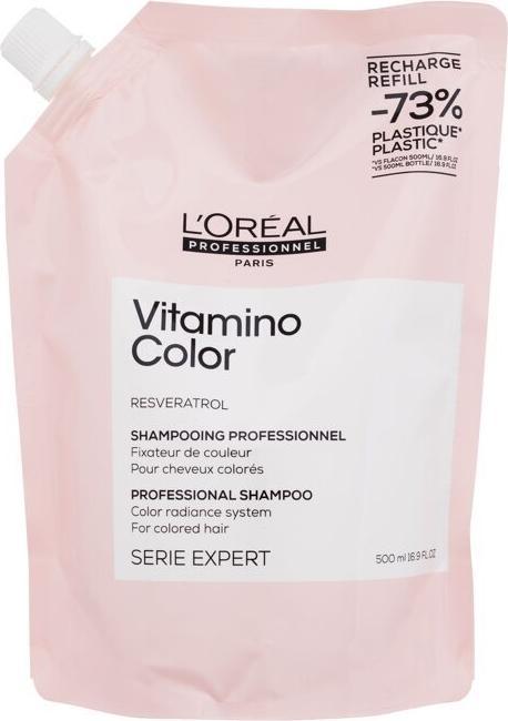 L'Oréal Professionnel Serie Expert Vitamino Color Refill (500 ml, Flüssiges Shampoo)