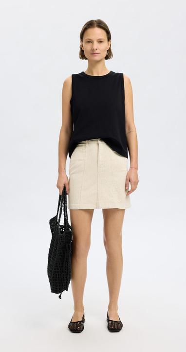 Actual product image Selected Femme High Waist Jeansrock (34)