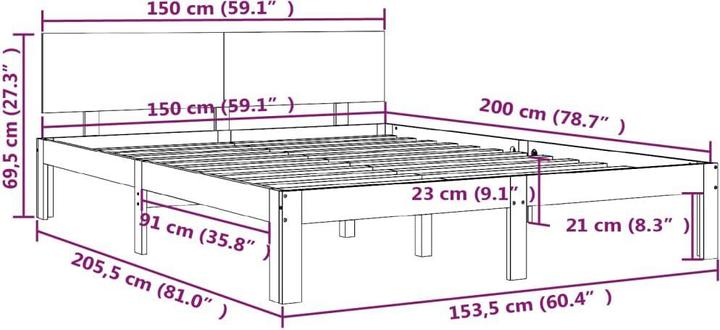 Actual product image VidaXL Primula (150 x 200 cm)