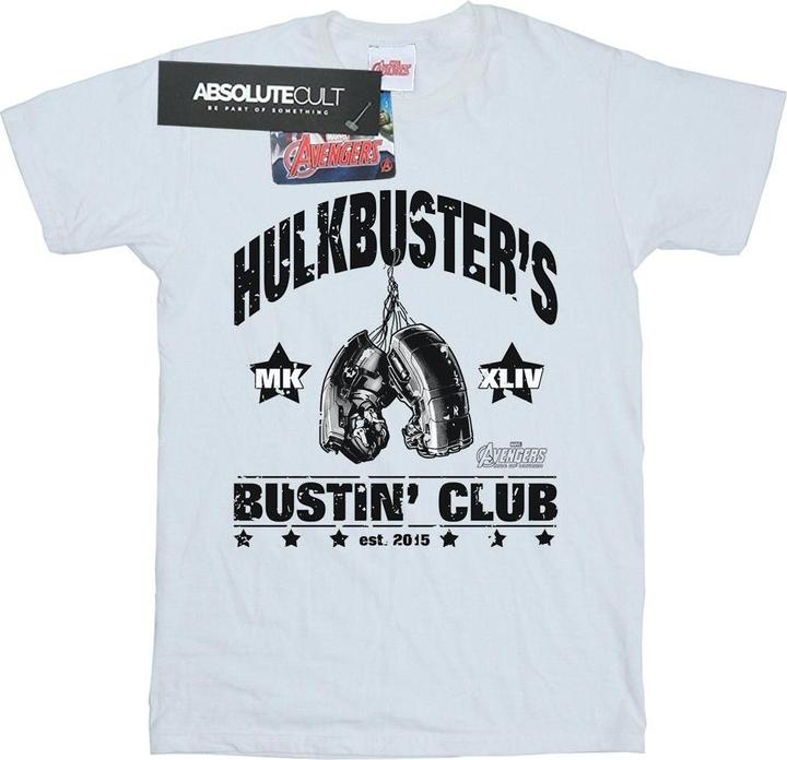 Image du produit - T-shirt IRON MAN HULKBUSTER'S BUSTIN' CLUB - Femme (S)