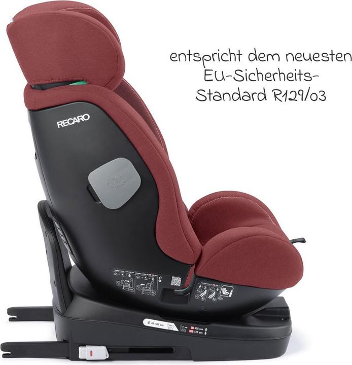 Produktbild RECARO Salia 125 Kid Reboard Kindersitz (61-125 cm) (Reboarder, ECE R129/i-Size Norm)