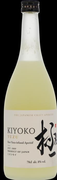 Produktbild Kiyoko Yuzu infused Sake Aperitif 0,7 Liter 8,0 % Vol.