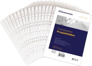 Soennecken Brochure sleeve 1602 DIN A4 PP transparent 100 pcs./pack. (A4, 1 x)