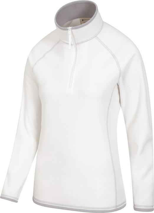 Actual product image Mountain Warehouse Womens/Ladies Montana Half Zip Fleece Top (44 D)