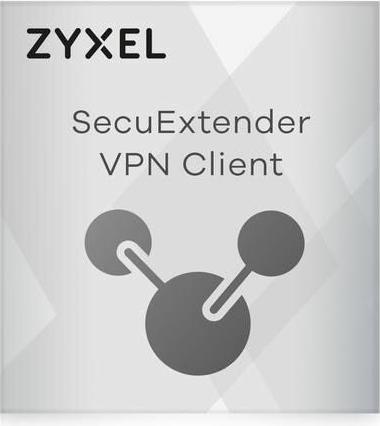 Actual product image Zyxel SecuExtender, IPSec VPN WINDOWS Client 1 License (1 Devices, 36 months)