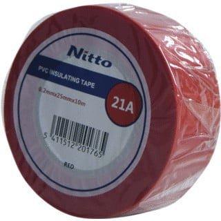 Immagine prodotto Nitto - Nastro isolante - ROSSO - 19 mm x 20 m (19 mm)