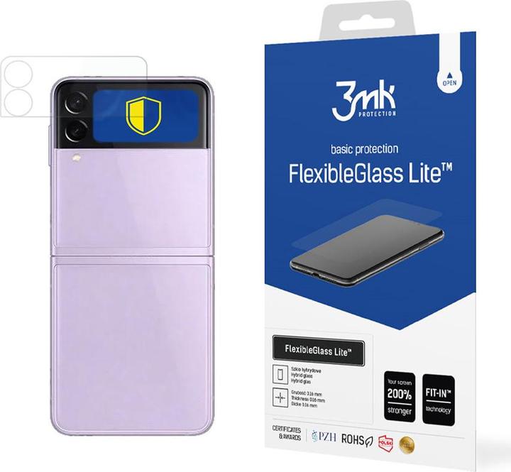 Immagine prodotto 3MK Samsung Galaxy Z Flip 3 5G (fronte) - FlexibleGlass Lite? (1 Pezzo/i, Samsung Galaxy Z Flip3)