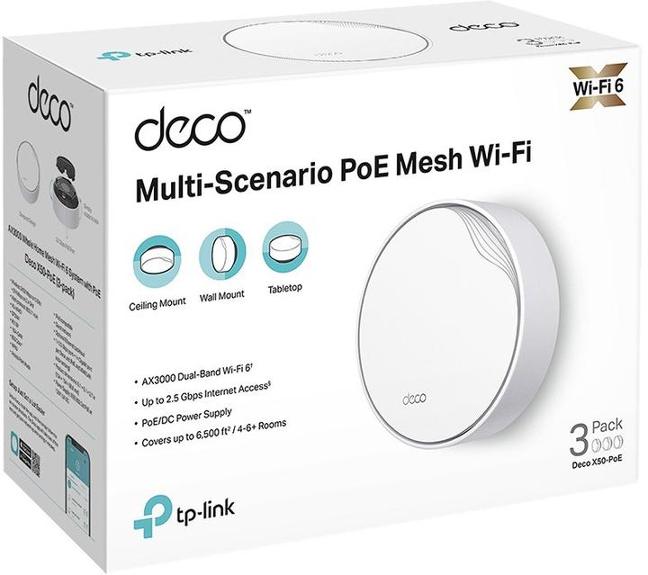 Immagine prodotto TP-Link Deco X50-PoE (confezione da 3)