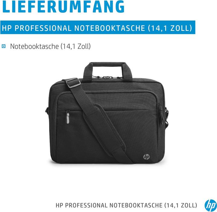 Actual product image HP Professional notebook bag (14.09", HP)