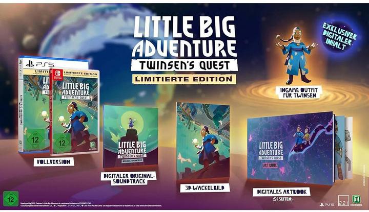 Produktbild Microids Little Big Adventure - Twinsen's Quest SWITCH Limited Edition (Switch, Switch Lite, Switch OLED, DE)