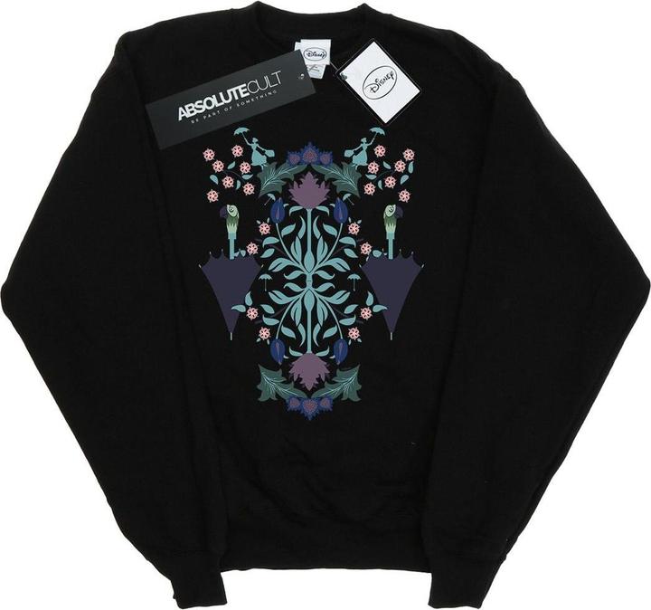 Produktbild Disney Mary Poppins Floral Collage Sweatshirt (L)