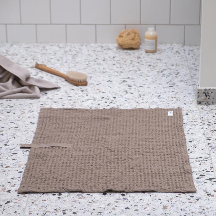 Actual product image The Organic Company Big Waffle Bath Mat (80 x 55 cm)