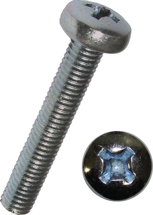 Immagine prodotto Werkstarck Viti per metallo testa a goccia di sego DIN 7985 (100 Viti per pezzo)