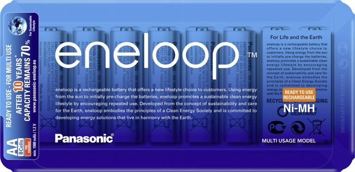 Actual product image Panasonic Eneloop (8 pcs., AA, 1900 mAh)