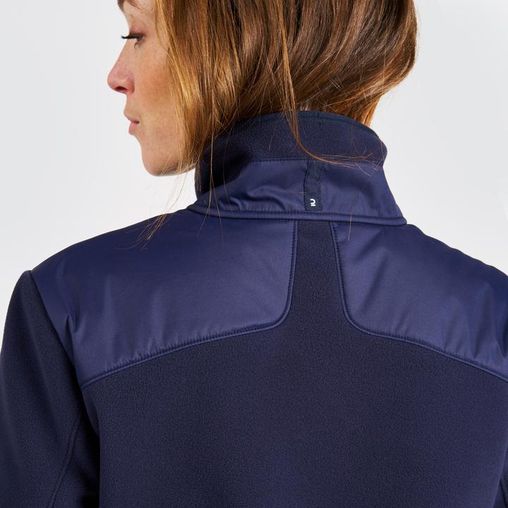 Immagine prodotto Tribord Giacca in pile da vela da donna calda 500 blu (S)