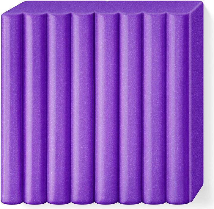 Actual product image Fimo Mod.masse effect purple metallic