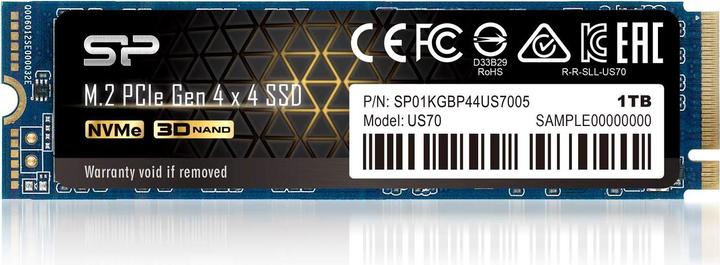 Image du produit Silicon Power US70 (1000 Go, M.2 2280)