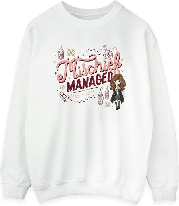 Actual product image Womens/Ladies Mischief Managed Hermione Sweatshirt (L)
