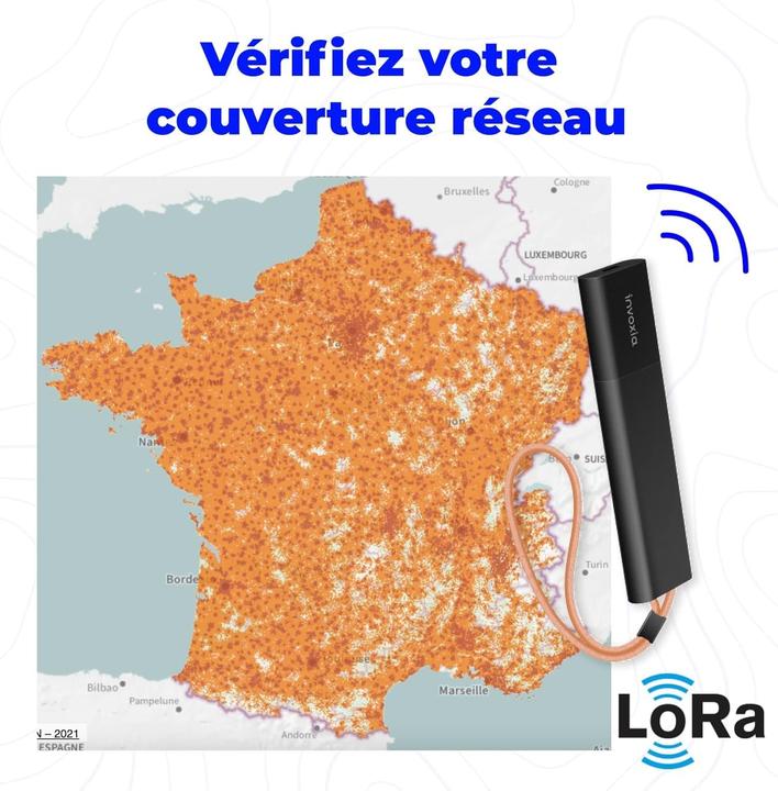 Actual product image Invoxia GPS Tracker (iOS, Android)