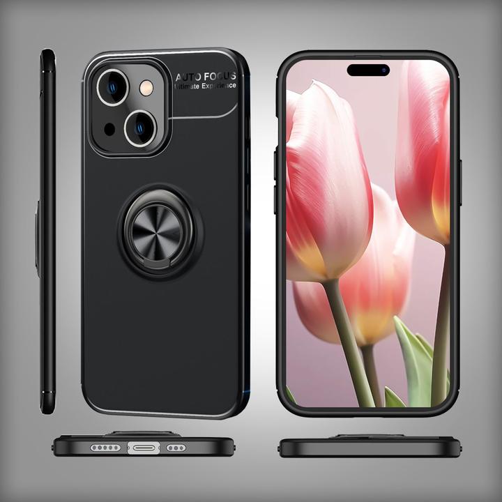Image du produit Nalia Matte Ring Silicone Cover (Apple iPhone 15 Plus)