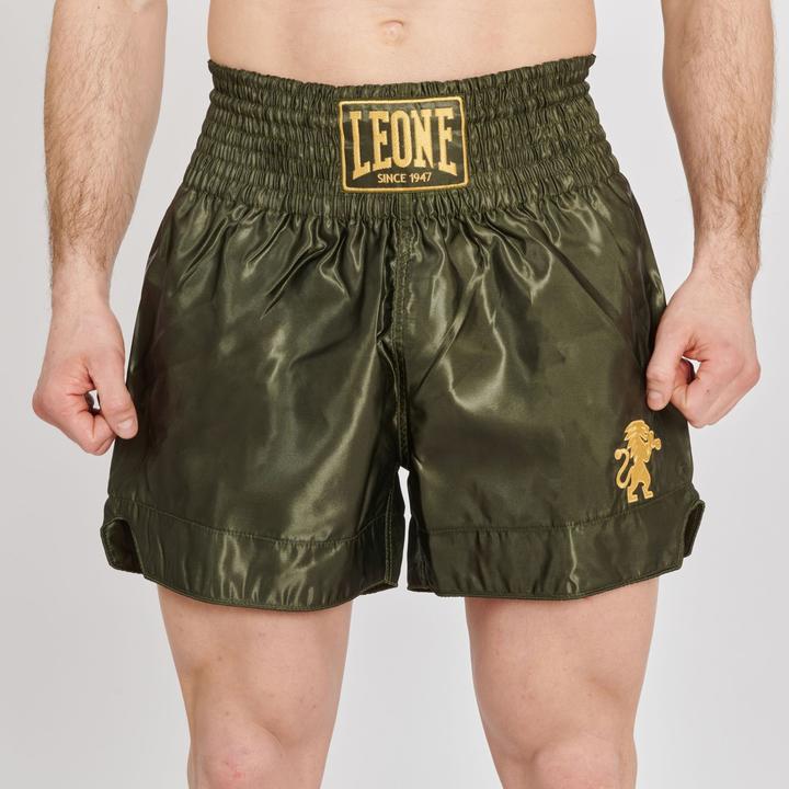 Leone Basic Kickboxhose AB970 Kaki