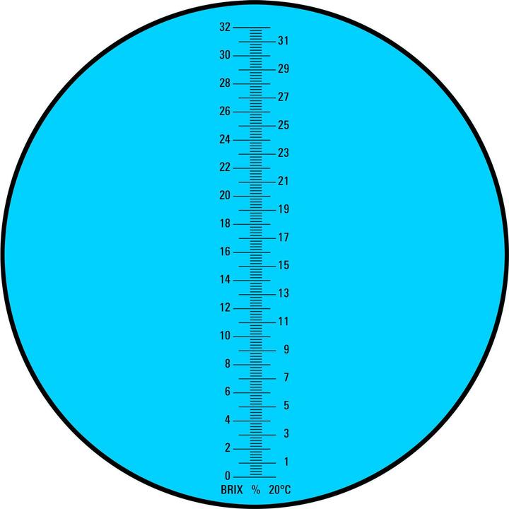 Actual product image Dema Refractometer / measuring device for sugar content