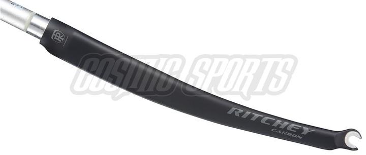 Actual product image Ritchey Comp Road Carbon Fork, 700C, 368mm, 43mm, 100x9mm QR, 25.4-26.8, rim brake, matte carbon UD