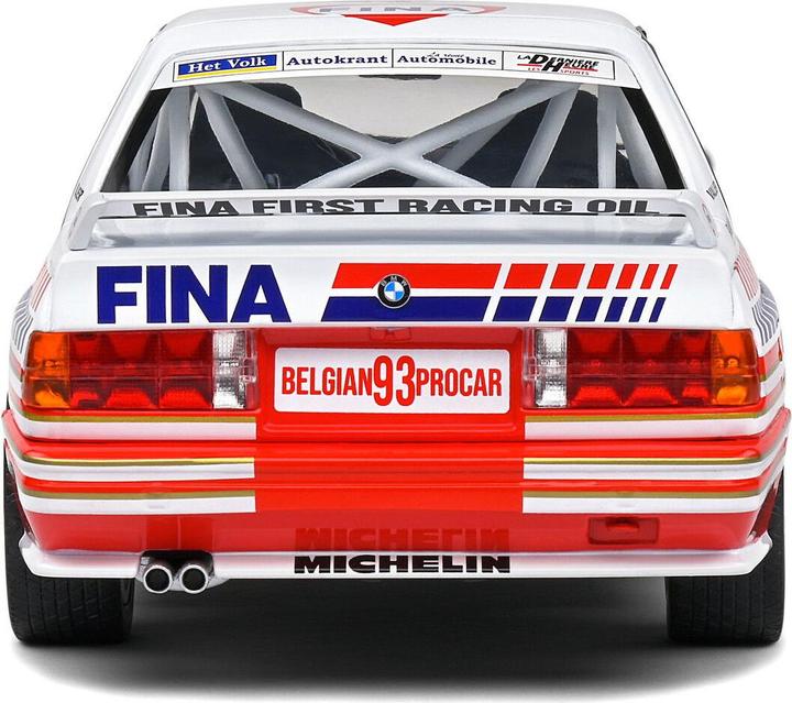 Actual product image Solido 1:18 BMW E30 M3 #14 white