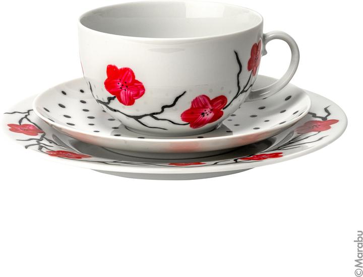 Actual product image Marabu Glass and Porcelain Paint 131 Raspberry, 15 ml (Raspberry, 15 ml)